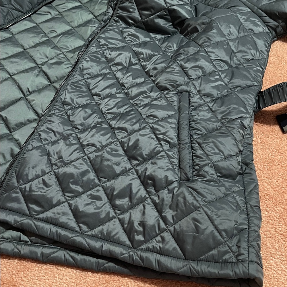 32 Degrees blue/green  Quilted Puffer Jacket - Picture 14 of 16